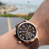 Silver Brown - Brown Leather - Automatic - 42mm