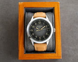 Yellow Black - Yellow Leather - Automatic - 40mm