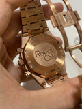 Chronograph- 26331OR - Rosegold 904L Steel - Quartz - 41mm