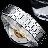 Rainbow Silver - Hollow 904L Steel - Automatic - 41mm