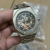 White Silver - Hollow 904L Steel - Automatic - 41mm