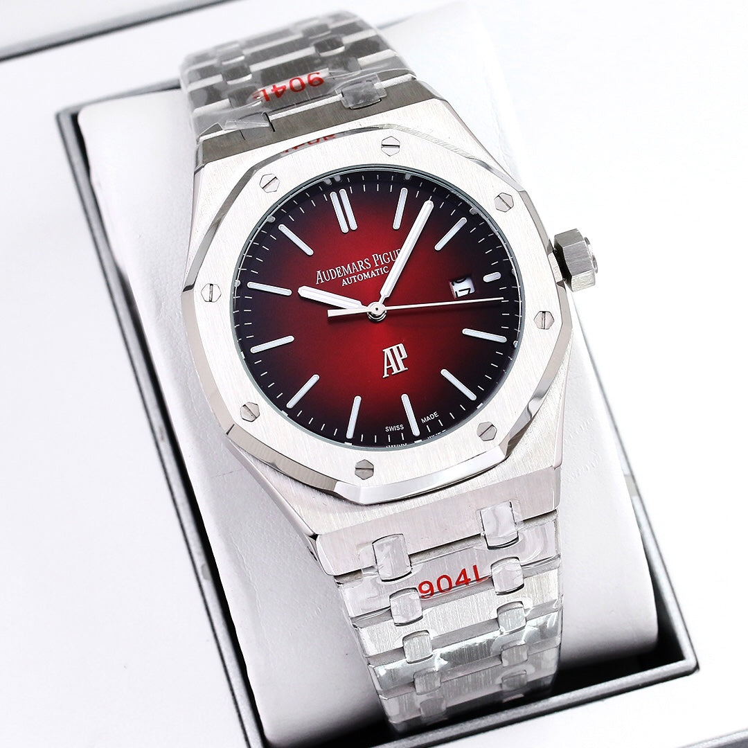 Red - 904L White Steel - Automatic - 41mm