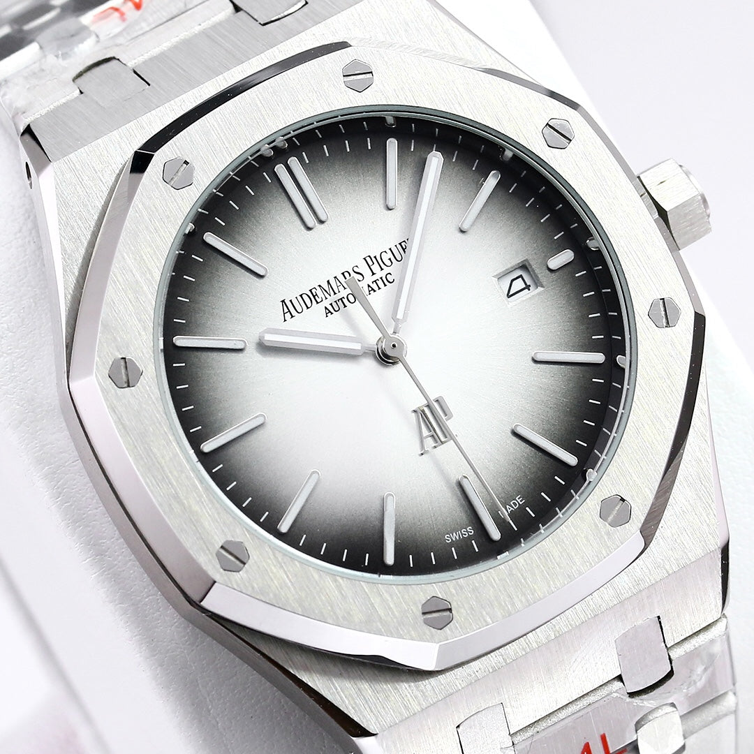 Grey - 904L White Steel - Automatic - 41mm