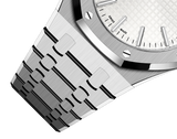 White 904L Steel - Automatic - 41mm