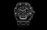 Black OFFs - 904L Steel - Quartz - 42mm