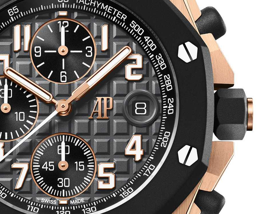 Chronograph-Black OFFs - Black Rubber - Quartz - 42mm