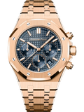 Blue - Rosegold 904L Steel - Quartz - 41mm