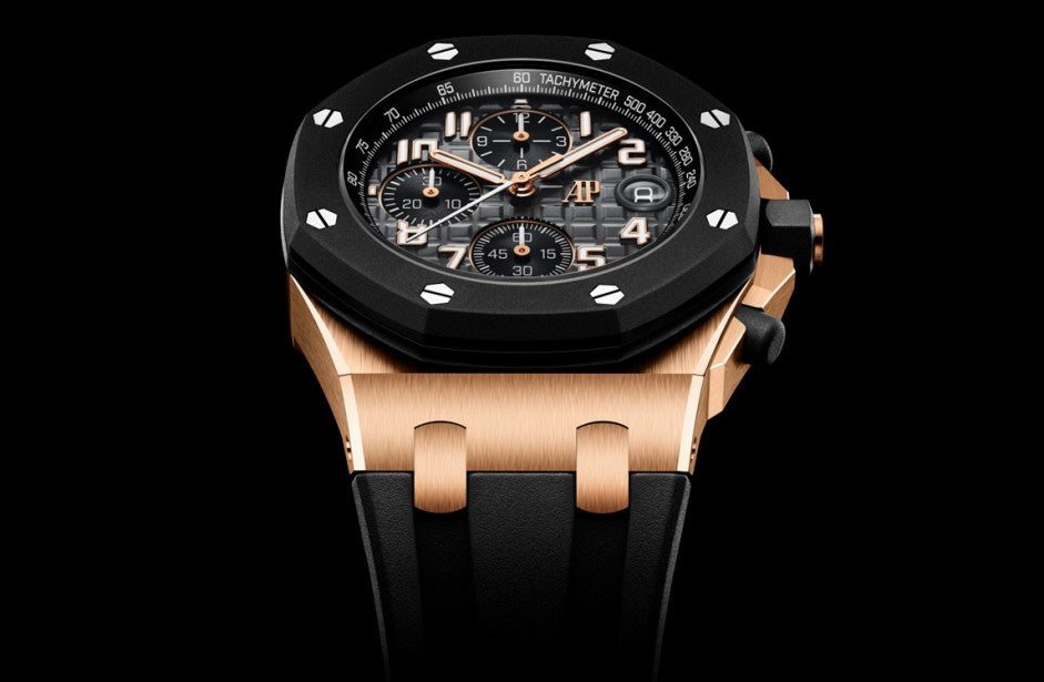 Chronograph-Black OFFs - Black Rubber - Quartz - 42mm